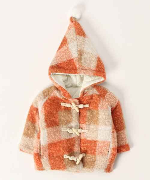 aimoha(アイモハ)の「【aimoha-KIDS-】子供服 クリスマスかわいいモコモコ厚手アウター (AW)(その他アウター・キッズ・レッド・120/130/100/90/110/140)」の6枚目の写真