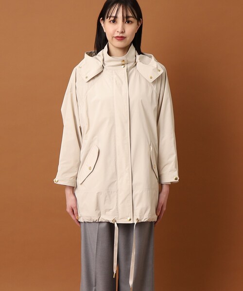 WOOLRICH(ウールリッチ)の「◆WOOLRICH(ウールリッチ)【フード取り外し可】アノラック ブルゾン(ブルゾン・レディース・ブラック/ライトベージュ・00)」の7枚目の写真