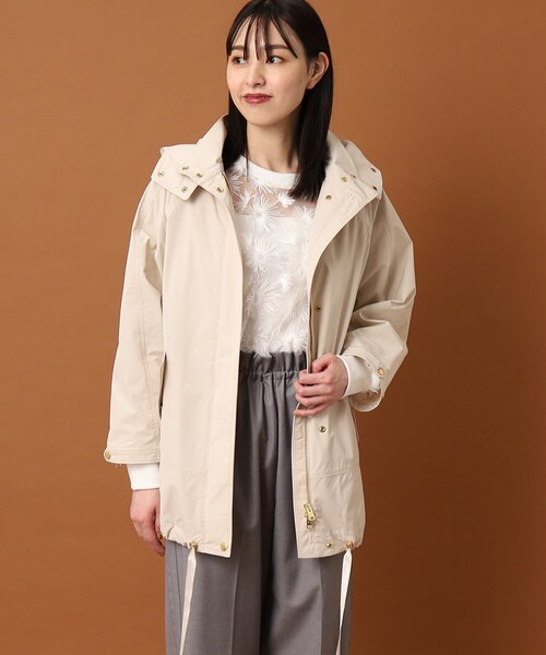 WOOLRICH(ウールリッチ)の「◆WOOLRICH(ウールリッチ)【フード取り外し可】アノラック ブルゾン(ブルゾン・レディース・ブラック/ライトベージュ・00)」の11枚目の写真