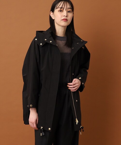 WOOLRICH(ウールリッチ)の「◆WOOLRICH(ウールリッチ)【フード取り外し可】アノラック ブルゾン(ブルゾン・レディース・ブラック/ライトベージュ・00)」の12枚目の写真