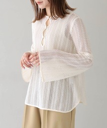 CLEIO | 【CLEIO】ベルスリーブレースブラウス/BELL SLEEVE LACE BLOUSE/940-11600(シャツ/ブラウス)