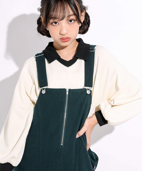 ジェラートピケ♡ロゴスウェットドレス♡ブラウン♡ 新品タグ付き gelato pique - あじさいドレス♡オフホワイト ジェラートピケ