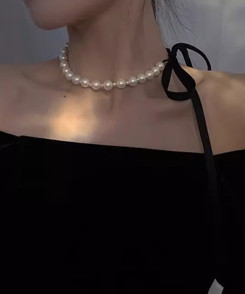 Dita Muaj.（ディータムアージュ）の「【選べる】パールネックレス（ネックレス・レディース・ブラック/ホワイト/ホワイト系その他/ホワイト系その他2/ホワイト系その他3・FREE）」の5枚目の写真