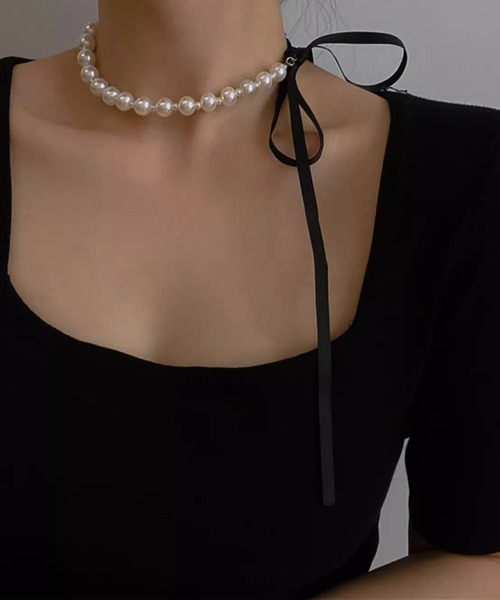 Dita Muaj.（ディータムアージュ）の「【選べる】パールネックレス（ネックレス・レディース・ブラック/ホワイト/ホワイト系その他/ホワイト系その他2/ホワイト系その他3・FREE）」の6枚目の写真