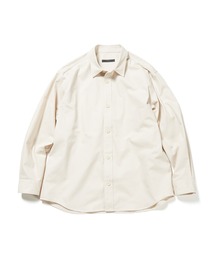 HIGH TWISTED LIGHT TWILL OVERSIZED SHIRT