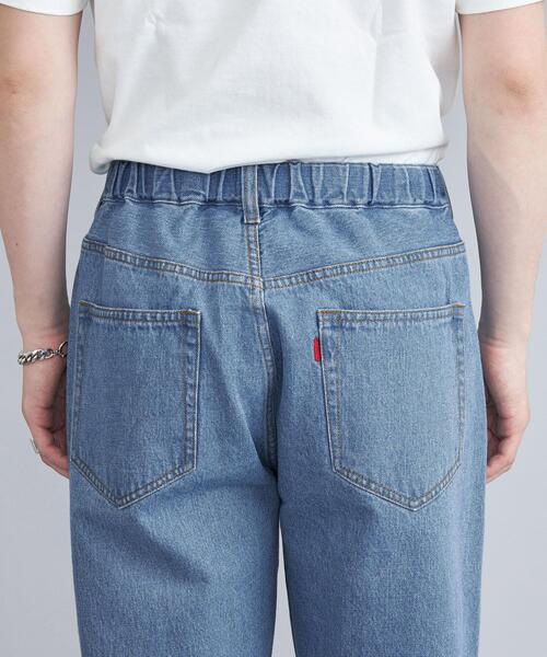 coen（コーエン）の「デニムワイドイージーパンツ（セットアップ対応）（デニムパンツ・メンズ・オフホワイト/ネイビー/コバルトブルー・S/M/L/XL）」の21枚目の写真
