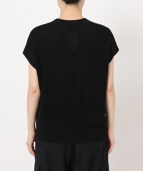 B.C STOCK（ベーセーストック）の「《追加》リネンコットンベスト（ベスト・レディース・ブラック/ベージュ/ホワイト・FREE）」の14枚目の写真