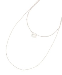 BAYFLOW | ステンレス2連コインネックレス(ネックレス)