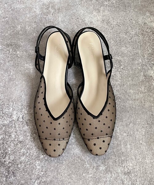 PANIER(パニエ)の「【PANIER/パニエ】シアードットバックストラップミュール(パンプス・レディース・ブラック系その他・37/38)」の9枚目の写真