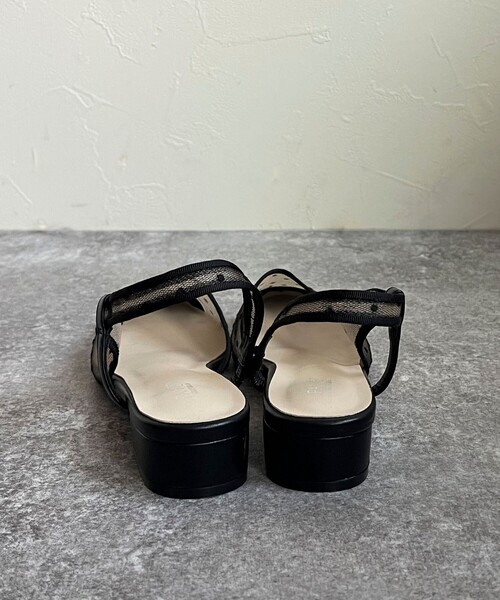PANIER(パニエ)の「【PANIER/パニエ】シアードットバックストラップミュール(パンプス・レディース・ブラック系その他・37/38)」の6枚目の写真