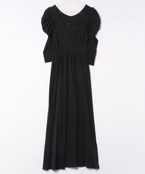 CASA FLINE（カーサフライン）の「バックカシュクールカットソードレス（ワンピース・レディース・ネイビー/ベージュ/カーキ・FREE）」の8枚目の写真