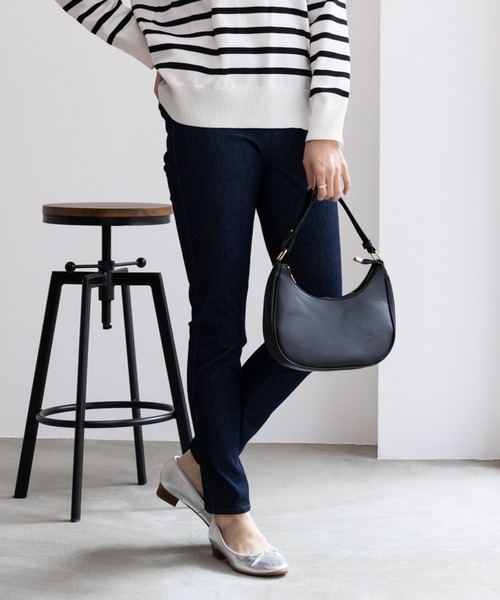 NAVY(ネイビー)の「NAVY パーフェクトレッグス レギンス ストレッチパンツ(その他パンツ・レディース・ケミカルウォッシュ/ライトカーキ/ワンウォッシュ/ライトブルー/ブラック・XS/S/M/L)」の14枚目の写真