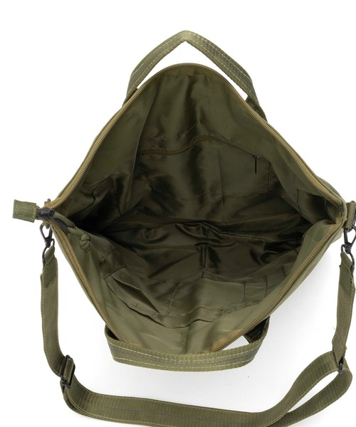 Right-on(ライトオン)の「【AUTHENTIC PRODUCT】HELMET BAG(トートバッグ・メンズ・ブラック/カーキブラウン・ONE SIZE)」の17枚目の写真