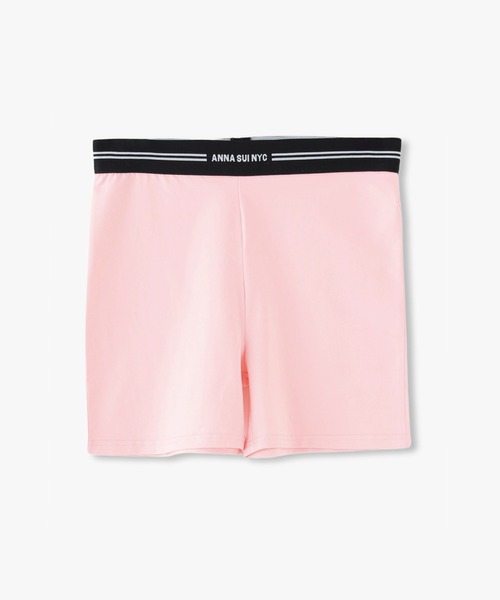 ANNA SUI NYC（アナ スイ エヌ ワイ シー）の「ANNA SUI NYC ロゴテープインナーパンツ（その他パンツ・レディース・ブラック/ホワイト/ピンク・S/M）」の3枚目の写真