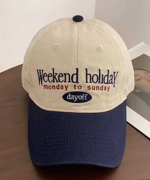 TONE SELECT GOODS（トーンセレクトグッズ）の「pur chouchou/バイカラーロゴキャップ P4159（キャップ・レディース・ベージュ/ネイビー/グレー/ブラック/ブラウン/グリーン・FREE）」の9枚目の写真