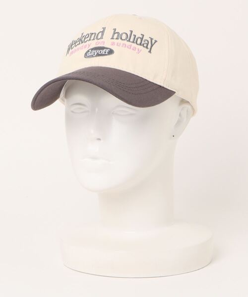 TONE SELECT GOODS（トーンセレクトグッズ）の「pur chouchou/バイカラーロゴキャップ P4159（キャップ・レディース・ベージュ/ネイビー/グレー/ブラック/ブラウン/グリーン・FREE）」の14枚目の写真