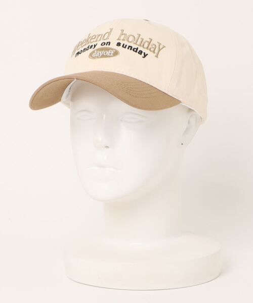 TONE SELECT GOODS（トーンセレクトグッズ）の「pur chouchou/バイカラーロゴキャップ P4159（キャップ・レディース・ベージュ/ネイビー/グレー/ブラック/ブラウン/グリーン・FREE）」の16枚目の写真