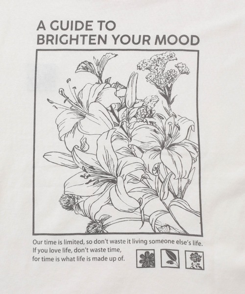 JUNRED（ジュンレッド）の「j.n.r.d / ピーチ加工バックプリントロングスリーブ（Tシャツ/カットソー・メンズ・ホワイト/チャコールグレー/ブルー・L/LL/M）」の9枚目の写真