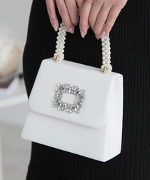 Julia Boutique | 2wayビジュー付きバッグ/24103(ハンドバッグ)