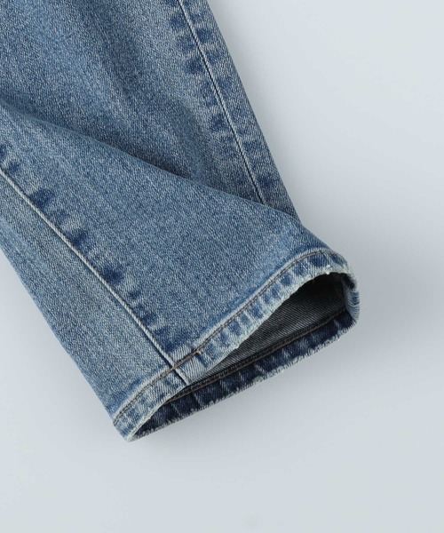 BACK NUMBER（バックナンバー）の「BACK NUMBER(バックナンバー)テーパードストレートデニム（デニムパンツ・レディース・ダークインディゴブルー/ライトインディゴブルー・S/M/XS/L）」の14枚目の写真