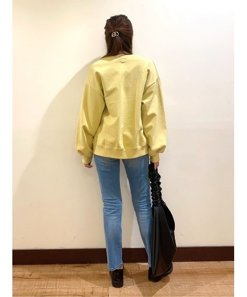 BACK NUMBER（バックナンバー）の「BACK NUMBER(バックナンバー)テーパードストレートデニム（デニムパンツ・レディース・ダークインディゴブルー/ライトインディゴブルー・S/M/XS/L）」の21枚目の写真