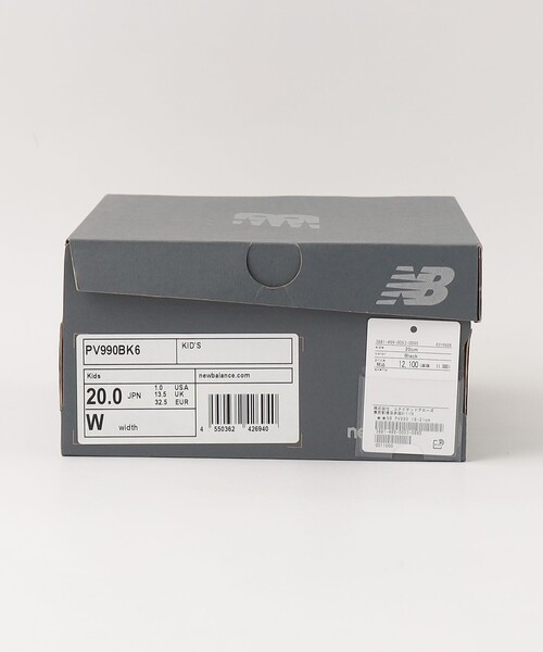 NEW BALANCE(ニューバランス)の「<New Balance>FuelCell 990 v6 GL6 スニーカー 18cm-21cm(スニーカー・キッズ・ライトグレー/ブラック・18cm/19cm/20cm/21cm)」の15枚目の写真