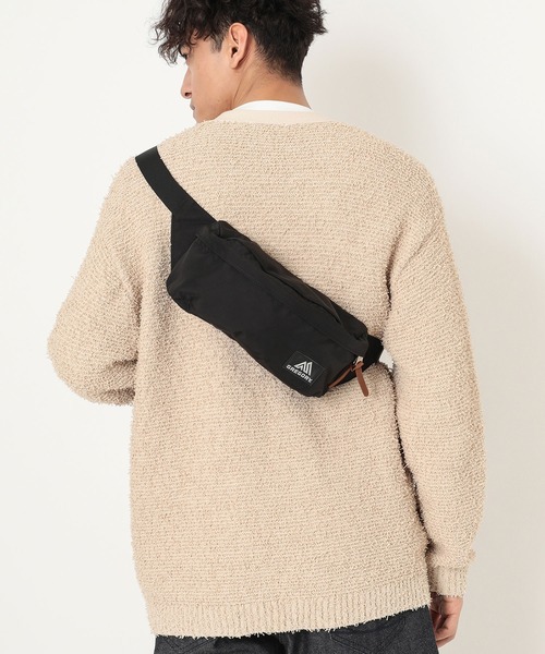 GREGORY(グレゴリー)の「STANDARD WAISTPACK / スタンダードウエストパック / ブラック(ボディバッグ/ウエストポーチ・メンズ・ブラック・FREE)」の1枚目の写真