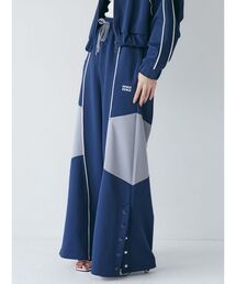 MURUA | マルチカラージャージワイドパンツ【トラックパンツ】(その他パンツ)