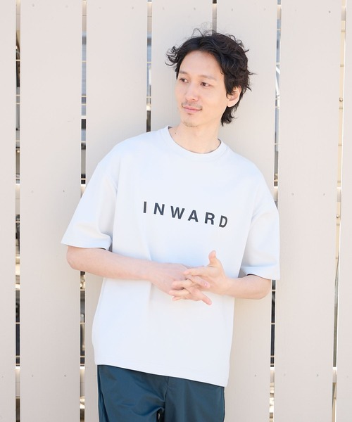 GLOBAL WORK（グローバルワーク）の「ライトクッションCOOLロゴ/半袖/986734（Tシャツ/カットソー・メンズ・ダークグレー/ネイビー/その他1/ライトグリーン/ホワイト系その他3/オフホワイト/その他2/ライトベージュ/ホワイト系その他5・LARGE/SMALL/X-LARGE/MEDIUM）」の17枚目の写真