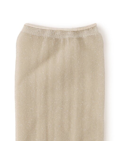 UNTITLED（アンタイトル）の「◆シアーラメソックス（ソックス/靴下・レディース・ライトベージュ・99）」の6枚目の写真