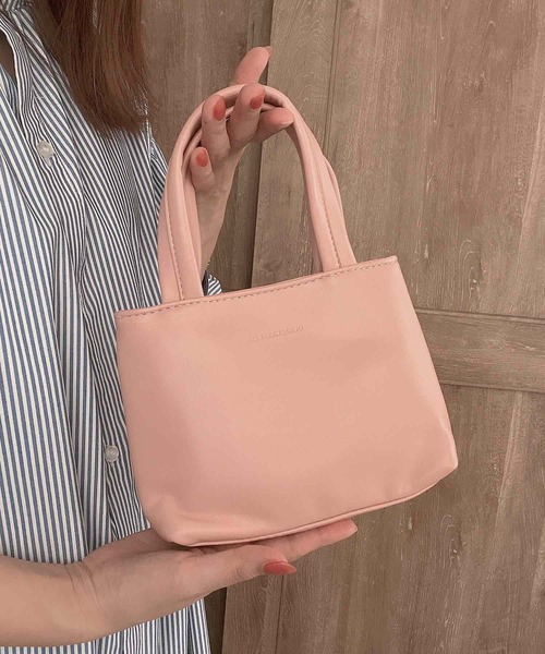 Mignonjour（ミニョンジュール）の「Mignonjour/ミニチェーンショルダーバッグ M2338（ショルダーバッグ・レディース・ブラック/ピンク・FREE）」の10枚目の写真