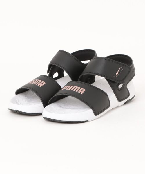 【PUMA】 SOFTRIDE サンダル ピュア MU BLACK（ユニセックス） 楽天市場】【PUMA】 プーマ SOFTRIDE SANDAL PURE MU SOFTRIDE