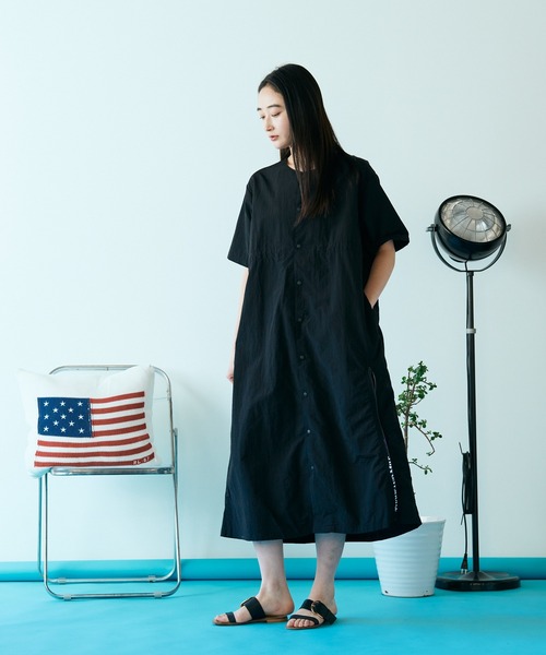 THOUSAND MILE/サウザンドマイル SHORT SLEEVE SHIRT DRESS ワンピース