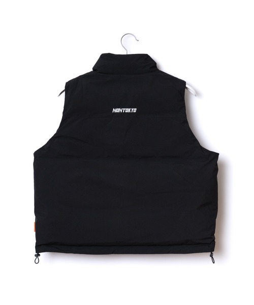 NON TOKYO（ノントーキョー）の「NON TOKYO/ノントーキョー/リバーシブルダウンベスト（ダウンベスト・レディース・ブラック/ブルー/ピンク・1/2）」の12枚目の写真