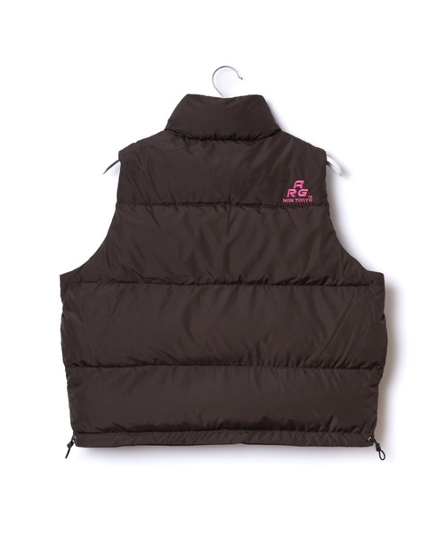 NON TOKYO（ノントーキョー）の「NON TOKYO/ノントーキョー/リバーシブルダウンベスト（ダウンベスト・レディース・ブラック/ブルー/ピンク・1/2）」の14枚目の写真