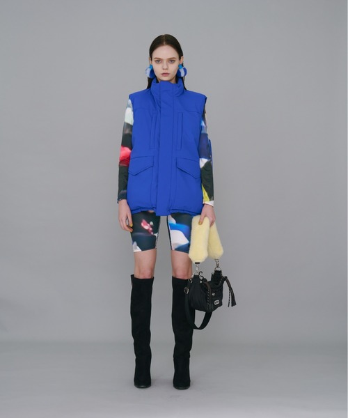 NON TOKYO（ノントーキョー）の「NON TOKYO/ノントーキョー/リバーシブルダウンベスト（ダウンベスト・レディース・ブラック/ブルー/ピンク・1/2）」の20枚目の写真