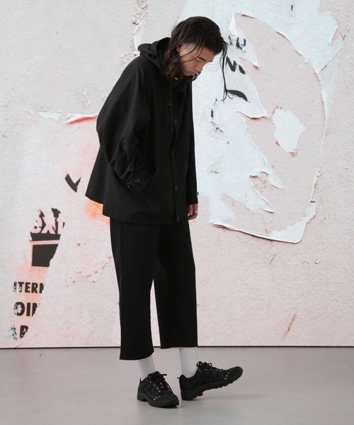 Apo(s)ture(アポスチャー)の「LUCAS-007/デニムアンクルワイドパンツ(デニムパンツ・メンズ・ブラック/ネイビー・XS/XL/L/M/S)」の6枚目の写真