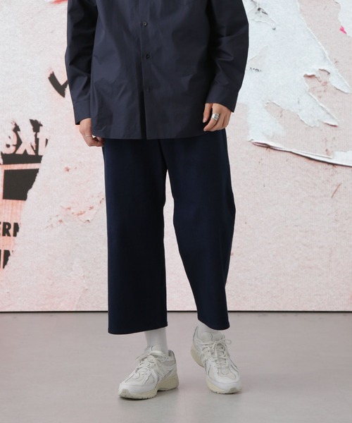 Apo(s)ture(アポスチャー)の「LUCAS-007/デニムアンクルワイドパンツ(デニムパンツ・メンズ・ブラック/ネイビー・XS/XL/L/M/S)」の18枚目の写真