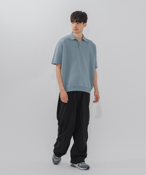 EDIFICE（エディフィス）の「サプルポプリン アーミーオーバーパンツ（その他パンツ・メンズ・スミクロ/ブラック・MEDIUM/LARGE）」の3枚目の写真