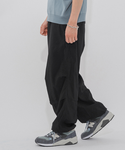 EDIFICE（エディフィス）の「サプルポプリン アーミーオーバーパンツ（その他パンツ・メンズ・スミクロ/ブラック・MEDIUM/LARGE）」の7枚目の写真