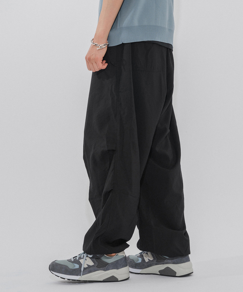 EDIFICE（エディフィス）の「サプルポプリン アーミーオーバーパンツ（その他パンツ・メンズ・スミクロ/ブラック・MEDIUM/LARGE）」の8枚目の写真