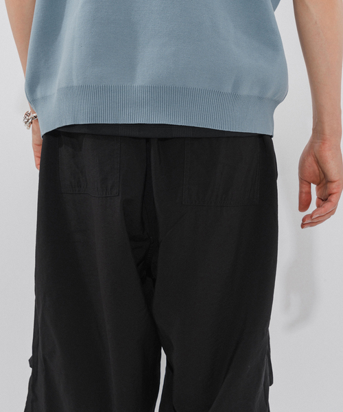 EDIFICE（エディフィス）の「サプルポプリン アーミーオーバーパンツ（その他パンツ・メンズ・スミクロ/ブラック・MEDIUM/LARGE）」の12枚目の写真