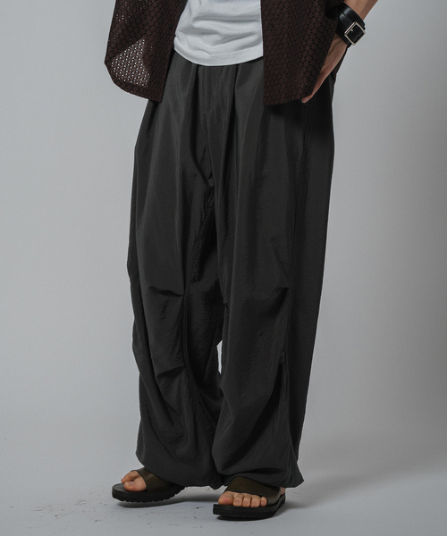 EDIFICE（エディフィス）の「サプルポプリン アーミーオーバーパンツ（その他パンツ・メンズ・スミクロ/ブラック・MEDIUM/LARGE）」の18枚目の写真