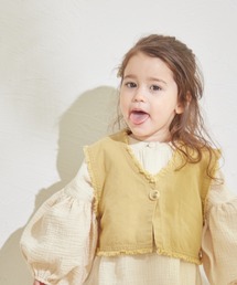 sea and shells by pairmanon | 【sea and shells】フリンジ ベスト(その他ベビーウェア)