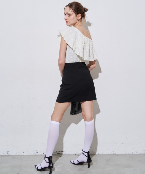 MOCOA'S(モコアズ)の「マルチWAYノースリオフショルトップス(Tシャツ/カットソー・レディース・ブラック/ピンク/ホワイト・FREE)」の11枚目の写真