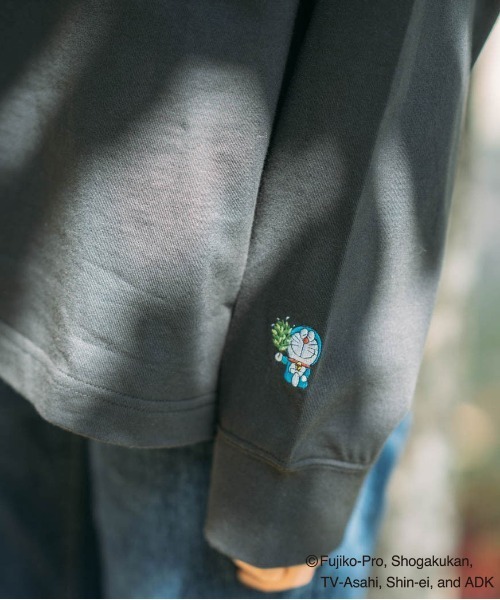 TETERA(テテラ)の「【TETERA×ドラえもん】UNISEX KIDS トトノッターLST / ドラえもん刺繍 フロントプリント トトノッター ロングスリーブ Tシャツ tete22-016,tete22-016-k(Tシャツ/カットソー・キッズ・ブラック/オフホワイト・110/L/XL)」の11枚目の写真