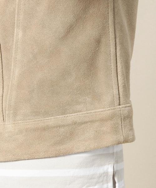 BEAUTY&YOUTH UNITED ARROWS（ビューティーアンドユースユナイテッドアローズ）の「BY カウスエード Gジャケット◆（ブルゾン・メンズ・ベージュ・SMALL/MEDIUM/LARGE）」の8枚目の写真