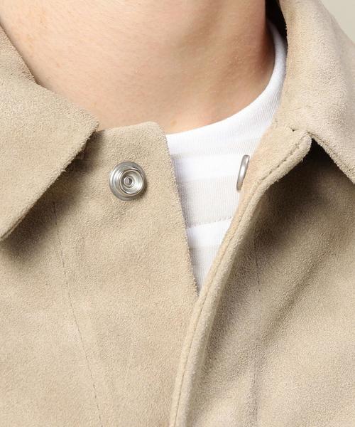 BEAUTY&YOUTH UNITED ARROWS（ビューティーアンドユースユナイテッドアローズ）の「BY カウスエード Gジャケット◆（ブルゾン・メンズ・ベージュ・SMALL/MEDIUM/LARGE）」の11枚目の写真