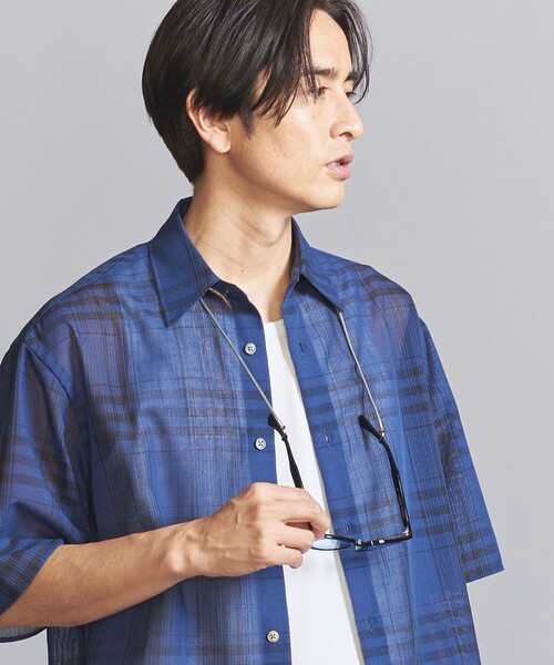 BEAUTY&YOUTH UNITED ARROWS(ビューティーアンドユースユナイテッドアローズ)の「グラス コード(メガネ・メンズ・ブラック/ネイビー/ブラウン/ライトグレー・FREE)」の8枚目の写真