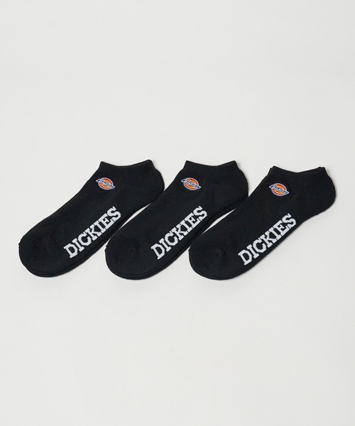 Dickies（ディッキーズ）の「Dickies/ディッキーズ DK A 3P ロゴ刺繍底パイル 靴下 3足セット 2026年春夏（ソックス/靴下・メンズ・ブラック/ホワイト・25-27CM）」の10枚目の写真